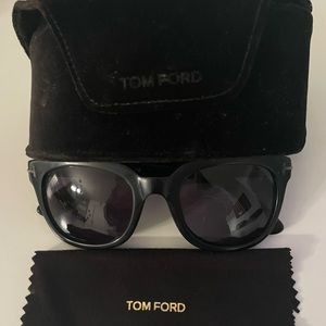 Pre-owned Authentic Tom Ford Campbell Sunglasses TF198